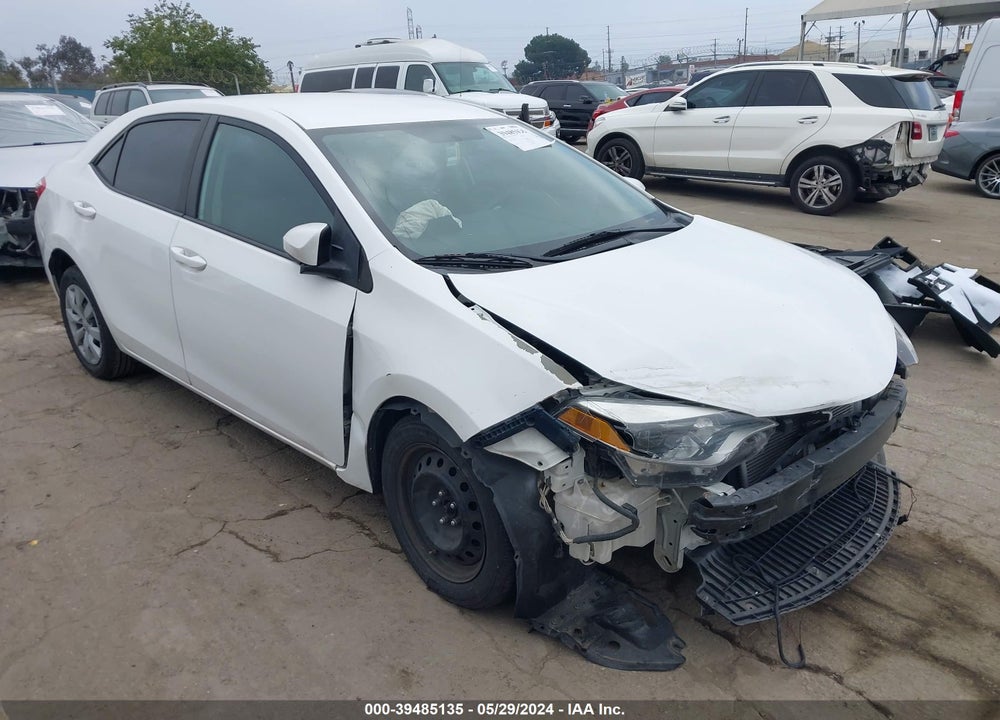 2014 TOYOTA COROLLA LE VIN: 5YFBURHE1EP160144