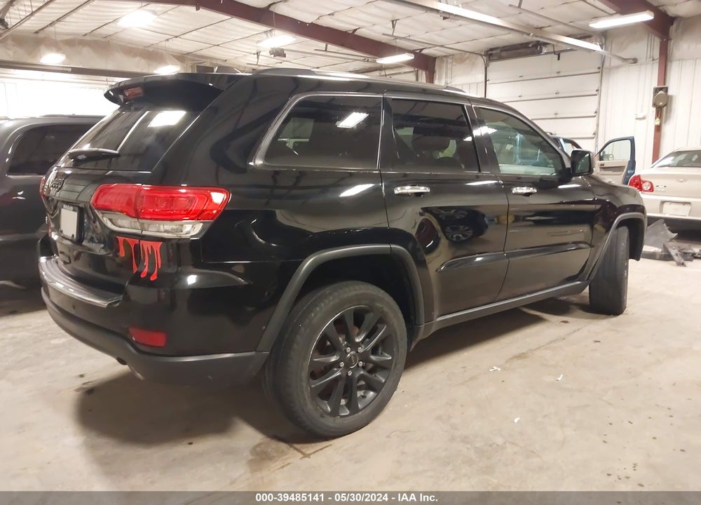 2017 JEEP GRAND CHEROKEE LIMITED 4X4 VIN: 1C4RJFBG2HC792647