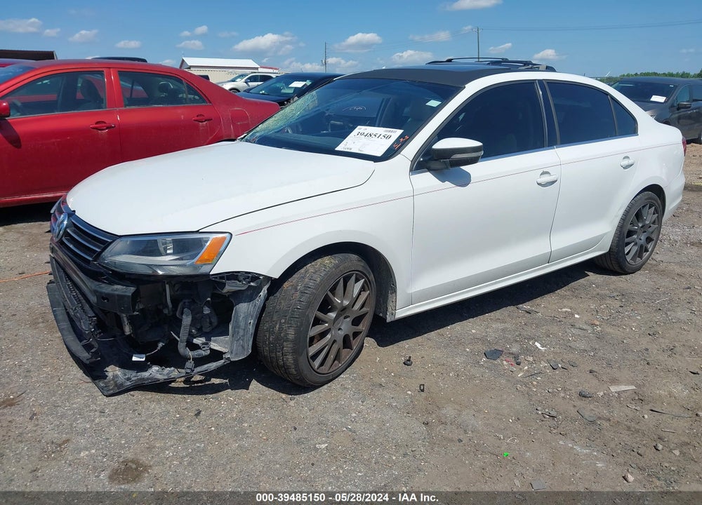2015 VOLKSWAGEN JETTA 1.8T SE VIN: 3VWD17AJ2FM350487