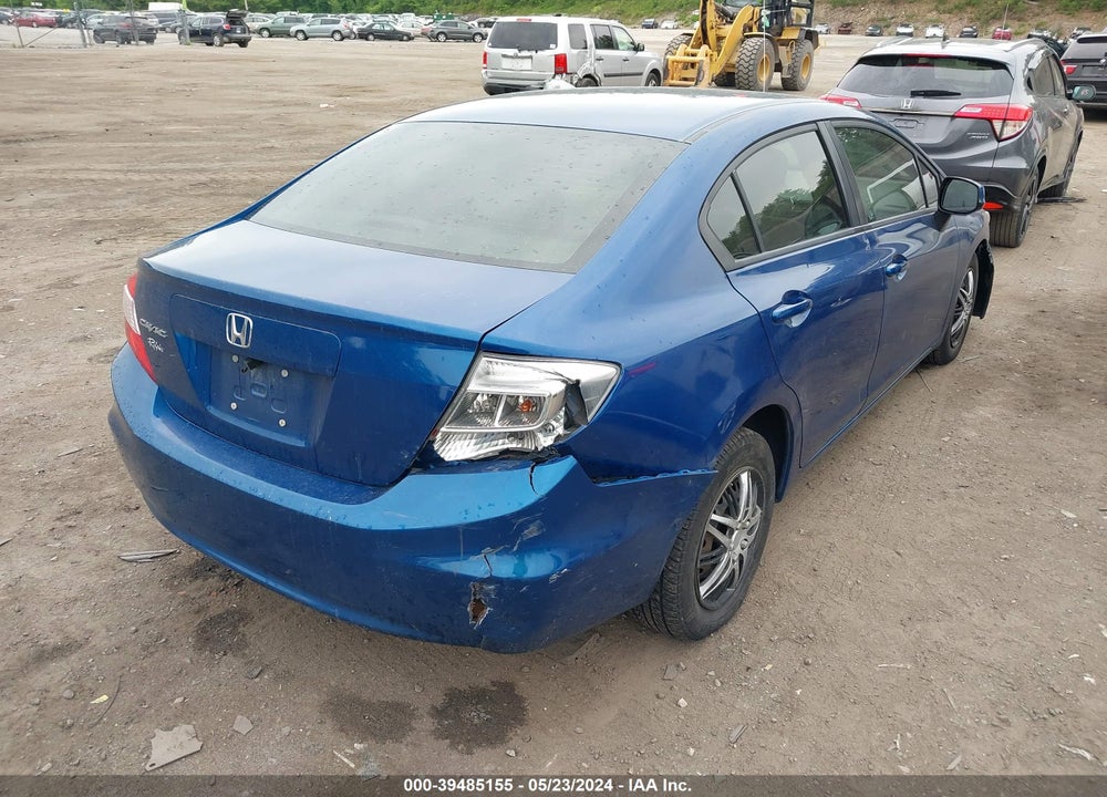 2012 HONDA CIVIC VIN: 2HGFB2F51CH503041