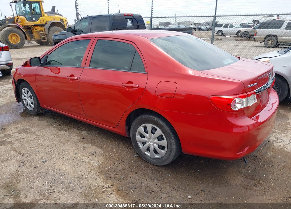 2012 TOYOTA COROLLA L VIN: 5YFBU4EEXCP032070