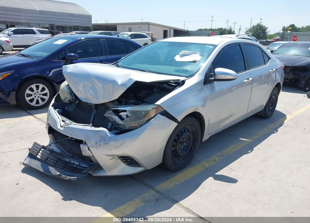 2016 TOYOTA COROLLA LE VIN: 5YFBURHE2GP410977