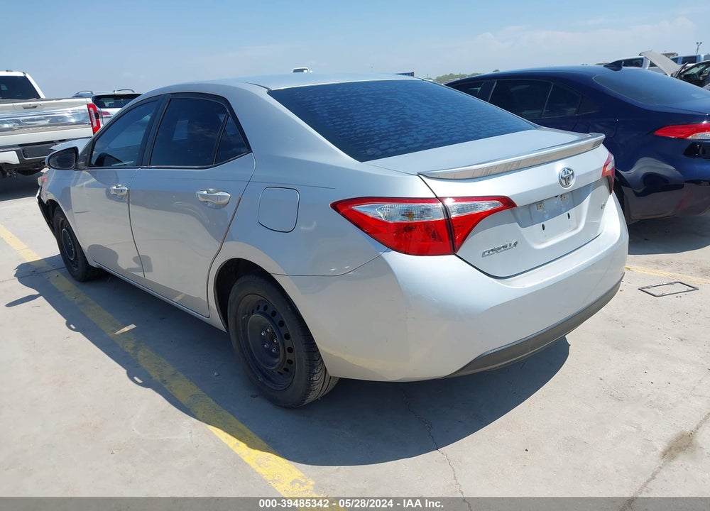 2016 TOYOTA COROLLA LE VIN: 5YFBURHE2GP410977
