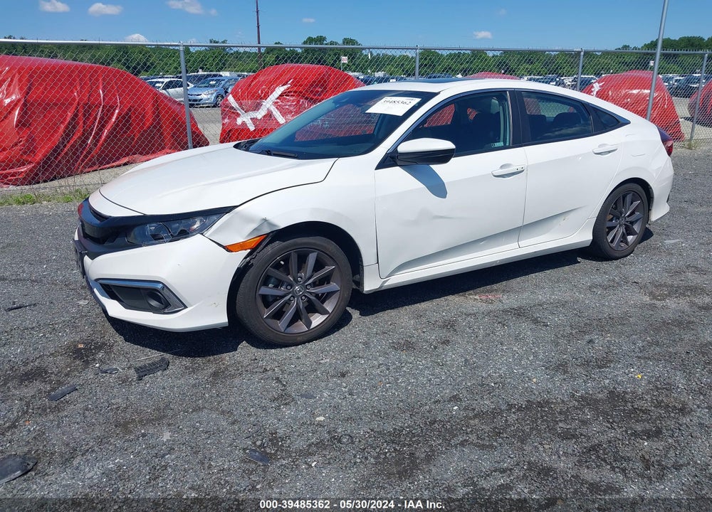 2020 HONDA CIVIC EX VIN: 19XFC1F33LE215179