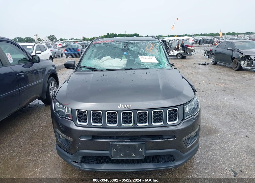 2017 JEEP NEW COMPASS LATITUDE FWD VIN: 3C4NJCBB4HT629391
