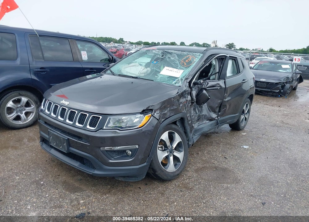 2017 JEEP NEW COMPASS LATITUDE FWD VIN: 3C4NJCBB4HT629391