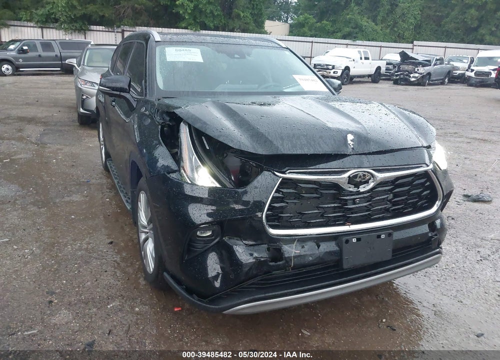 2023 TOYOTA HIGHLANDER PLATINUM VIN: 5TDKDRAH8PS037651