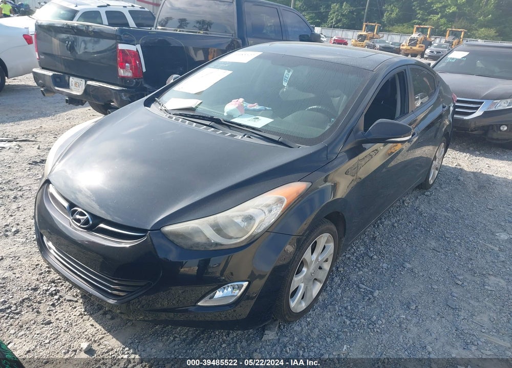 2011 HYUNDAI ELANTRA LIMITED VIN: 5NPDH4AE7BH019565