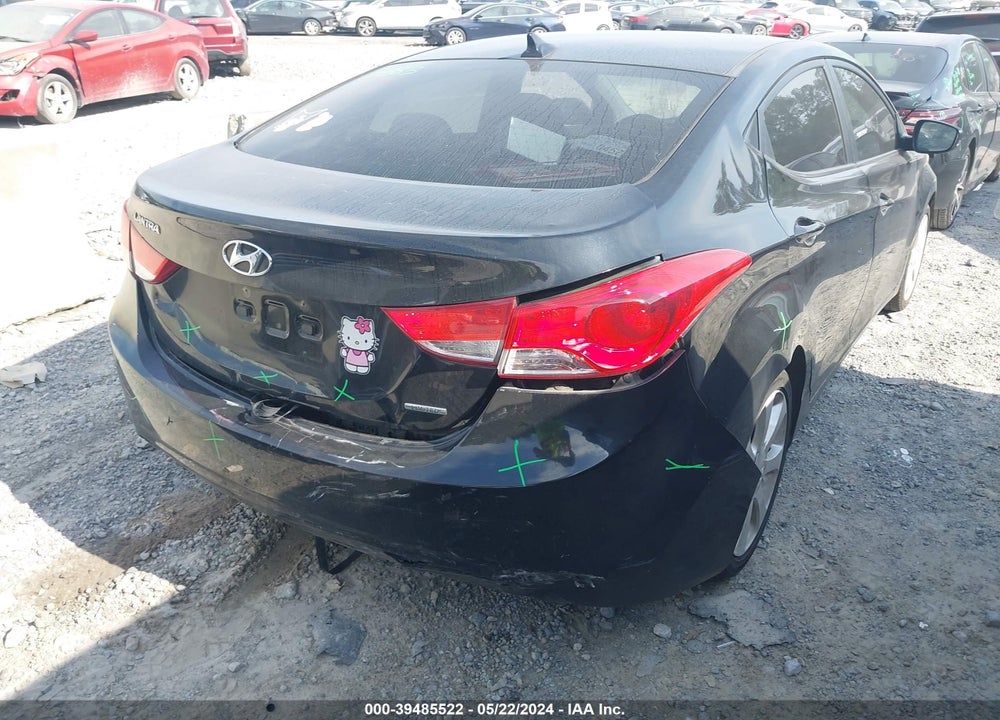 2011 HYUNDAI ELANTRA LIMITED VIN: 5NPDH4AE7BH019565