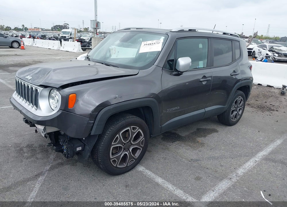 2018 JEEP RENEGADE LIMITED 4X4 VIN: ZACCJBDB4JPH31754