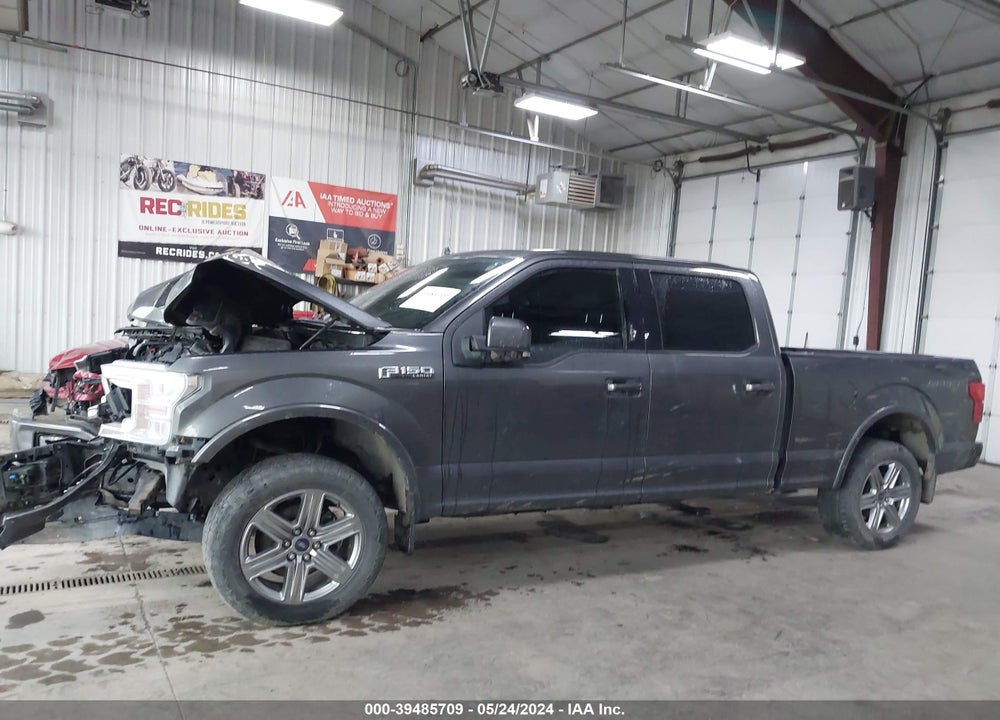 2018 FORD F-150 LARIAT VIN: 1FTFW1E50JFC49321