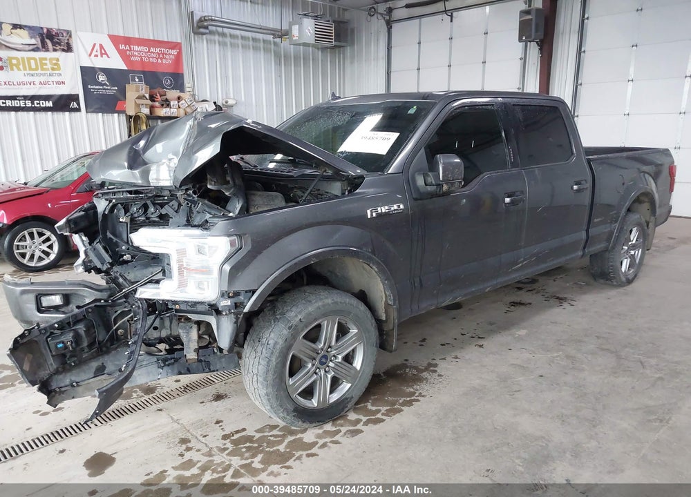 2018 FORD F-150 LARIAT VIN: 1FTFW1E50JFC49321