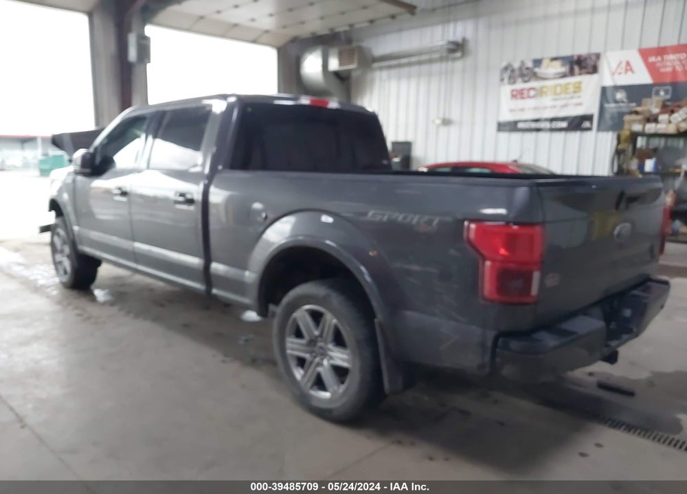2018 FORD F-150 LARIAT VIN: 1FTFW1E50JFC49321