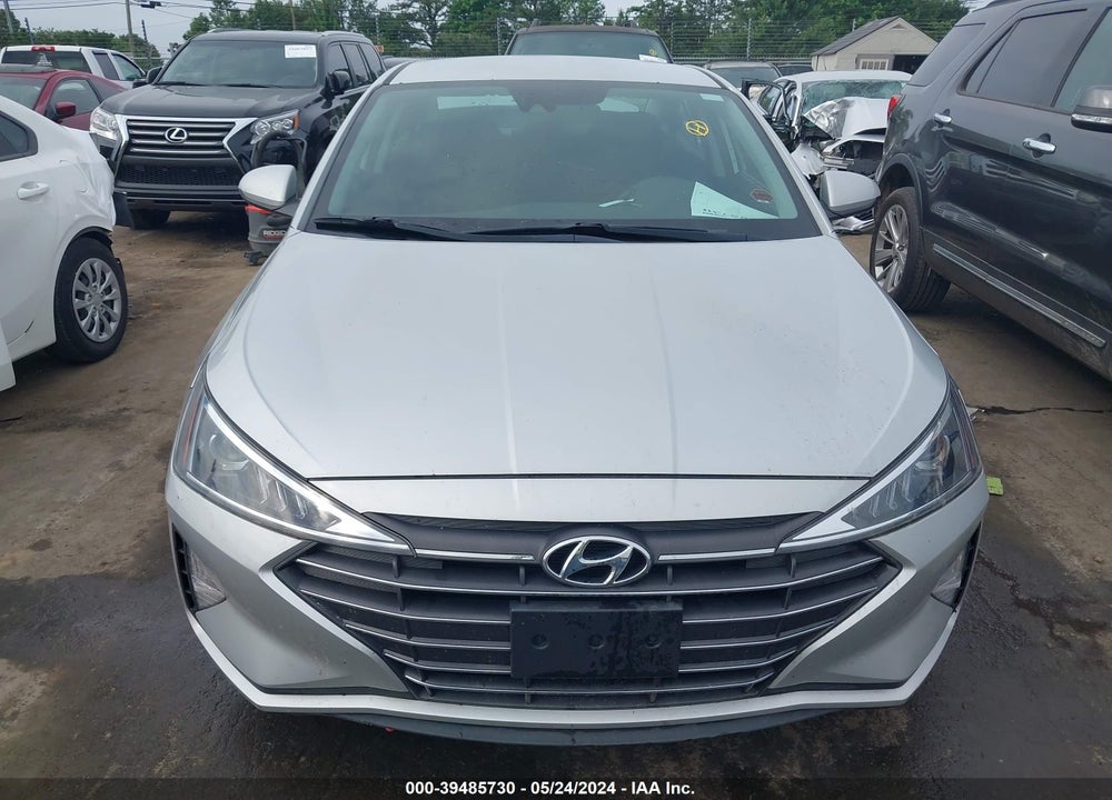 2019 HYUNDAI ELANTRA SEL VIN: 5NPD84LF2KH480078