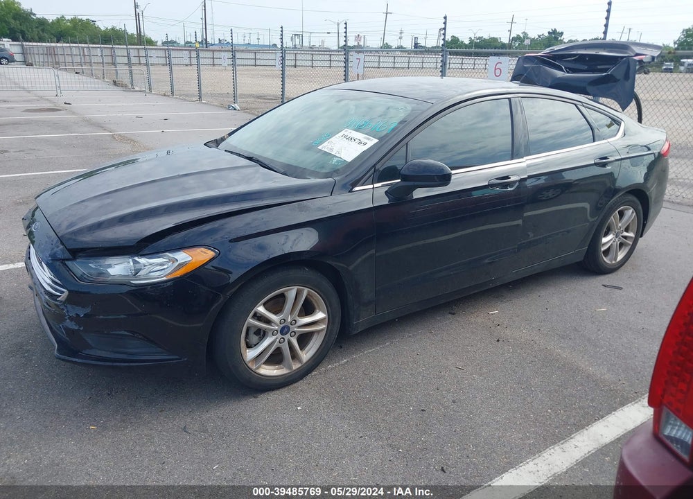 2018 FORD FUSION SE VIN: 3FA6P0HD3JR277617
