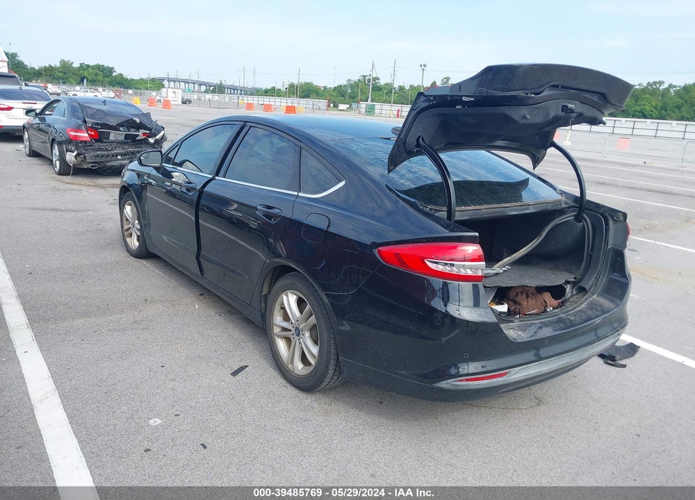2018 FORD FUSION SE VIN: 3FA6P0HD3JR277617