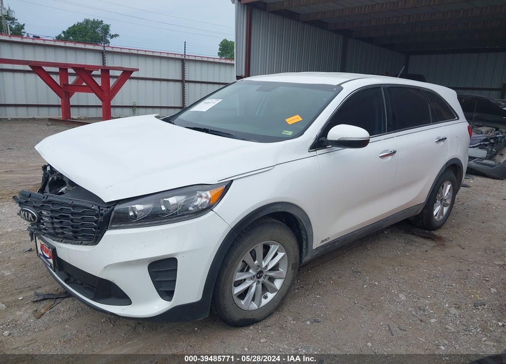 2019 KIA SORENTO 3.3L LX VIN: 5XYPGDA56KG432908