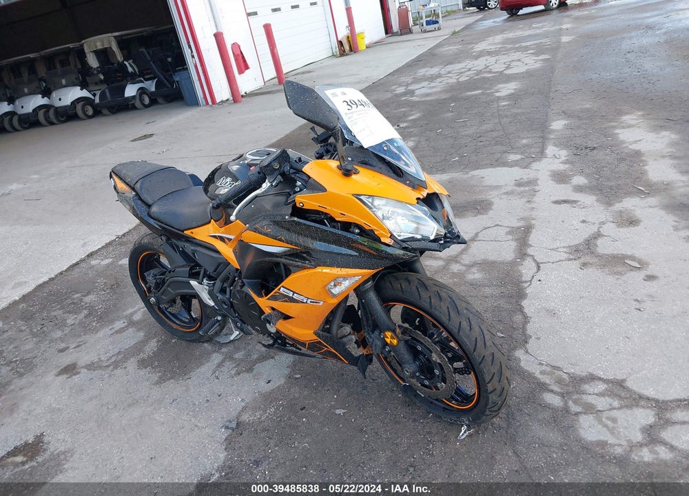 2019 KAWASAKI EX650 F VIN: JKAEXEK13KDA34379