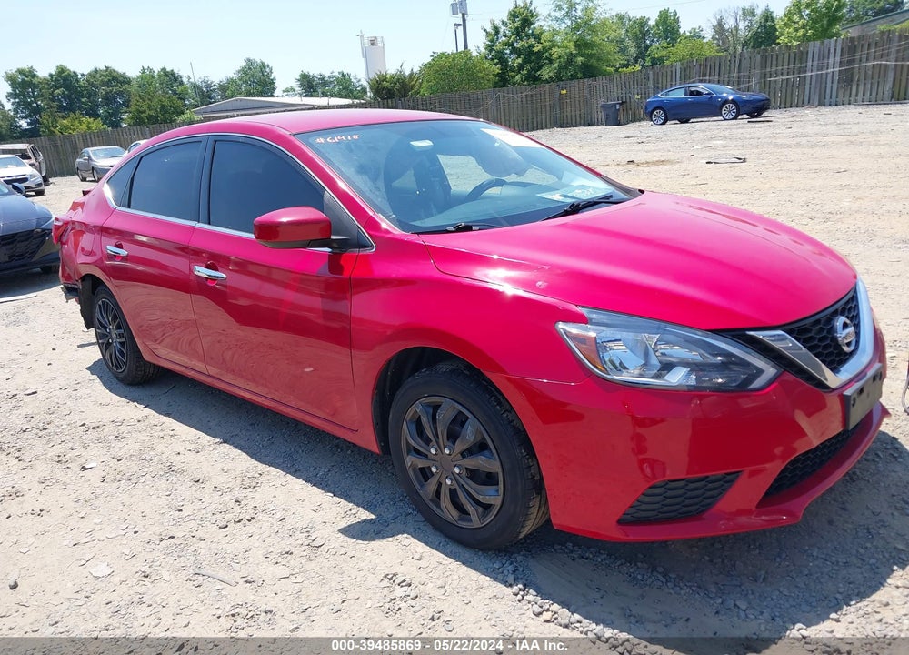 2017 NISSAN SENTRA SV VIN: 3N1AB7AP7HL708623