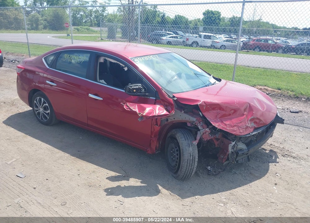 2014 NISSAN SENTRA SV VIN: 3N1AB7AP9EY234771