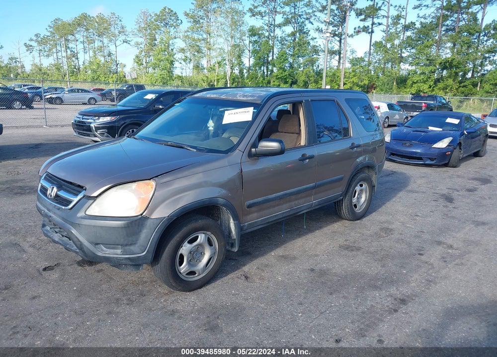 2002 HONDA CR-V VIN: JHLRD68402C000655