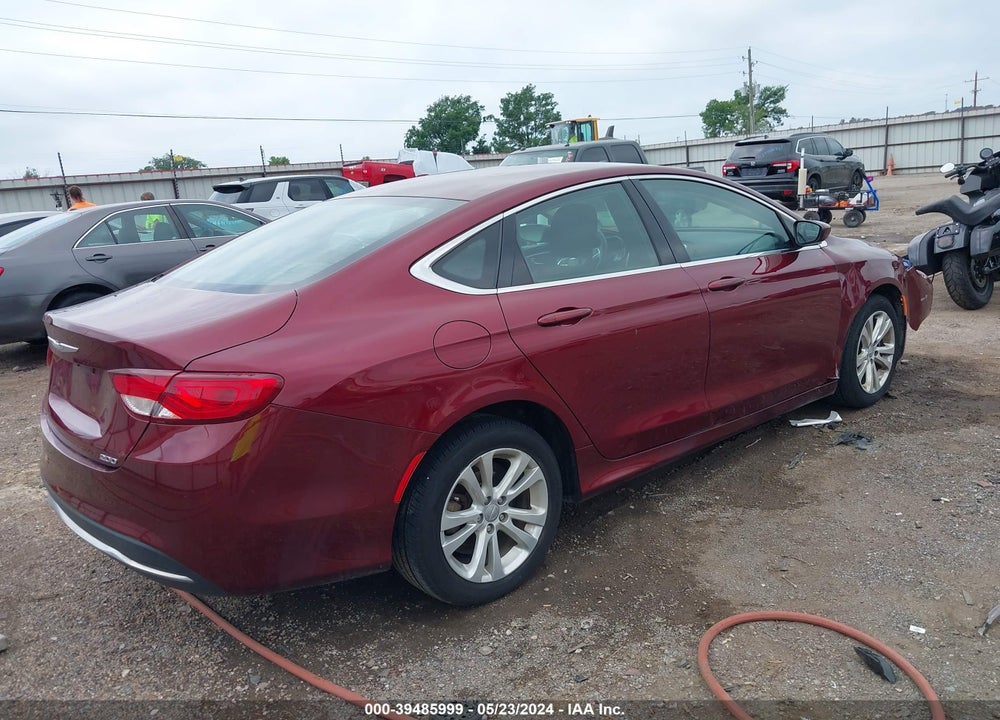 2016 CHRYSLER 200 LIMITED VIN: 1C3CCCAB6GN171343