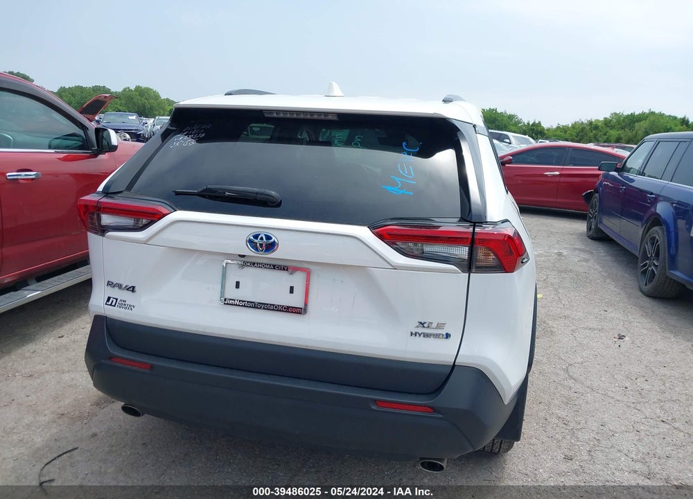 2022 TOYOTA RAV4 XLE HYBRID VIN: 2T3RWRFV8NW135128