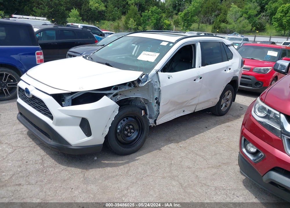 2022 TOYOTA RAV4 XLE HYBRID VIN: 2T3RWRFV8NW135128