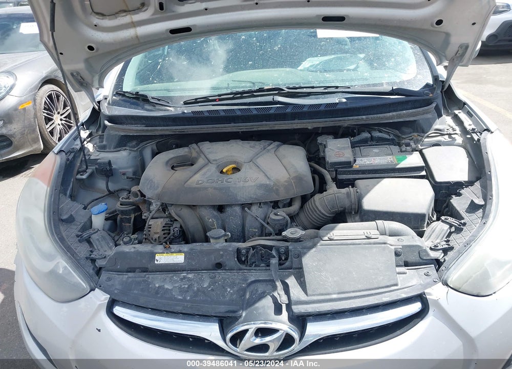 2013 HYUNDAI ELANTRA GLS VIN: 5NPDH4AE7DH161031