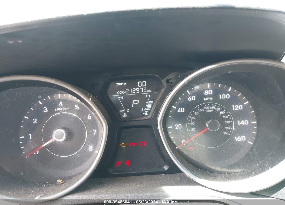 2013 HYUNDAI ELANTRA GLS VIN: 5NPDH4AE7DH161031