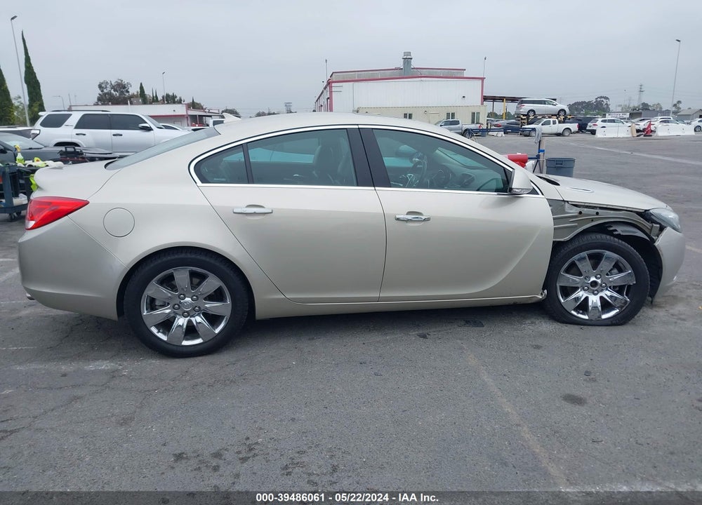 2013 BUICK REGAL TURBO PREMIUM 2 VIN: 2G4GT5GV6D9147130