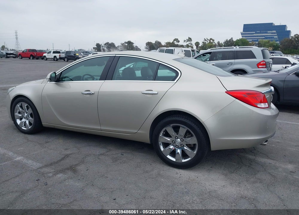 2013 BUICK REGAL TURBO PREMIUM 2 VIN: 2G4GT5GV6D9147130