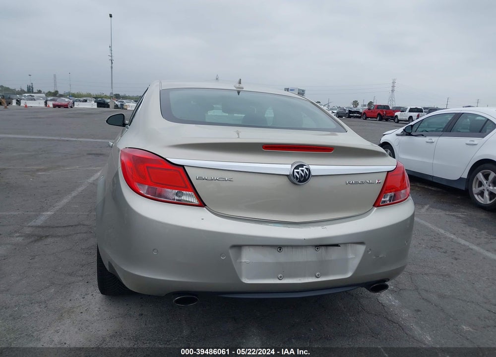 2013 BUICK REGAL TURBO PREMIUM 2 VIN: 2G4GT5GV6D9147130
