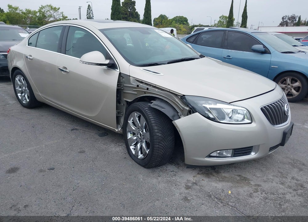 2013 BUICK REGAL TURBO PREMIUM 2 VIN: 2G4GT5GV6D9147130