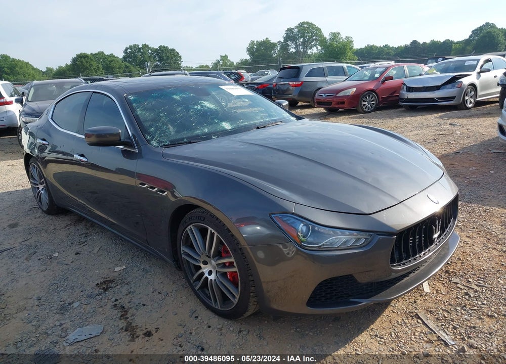 2016 MASERATI GHIBLI S VIN: ZAM57RSA7G1171212