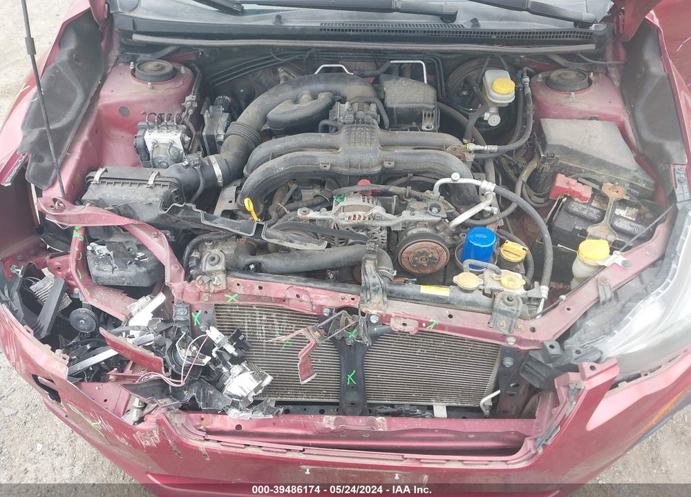 2013 SUBARU IMPREZA 2.0I LIMITED VIN: JF1GPAK63DH823696