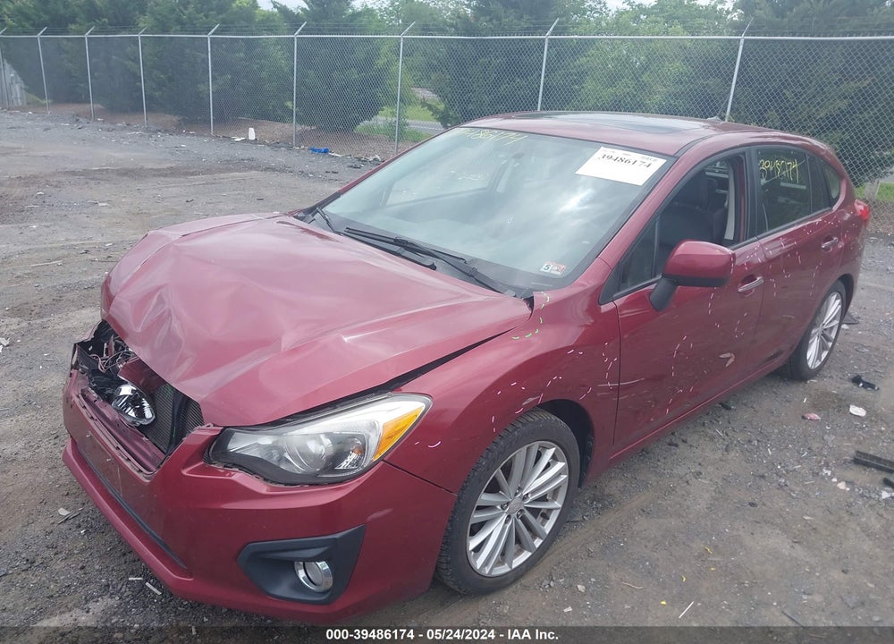 2013 SUBARU IMPREZA 2.0I LIMITED VIN: JF1GPAK63DH823696