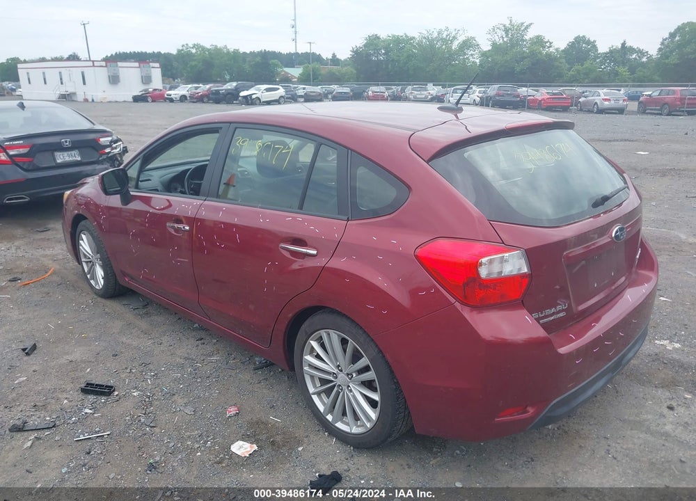 2013 SUBARU IMPREZA 2.0I LIMITED VIN: JF1GPAK63DH823696