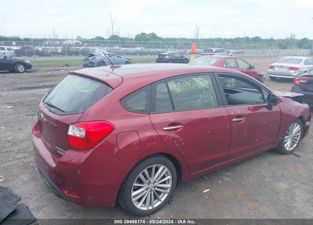2013 SUBARU IMPREZA 2.0I LIMITED VIN: JF1GPAK63DH823696