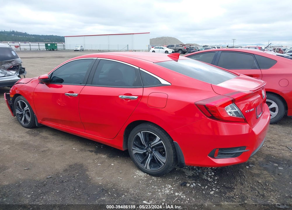 2016 HONDA CIVIC TOURING VIN: 2HGFC1F96GH654196