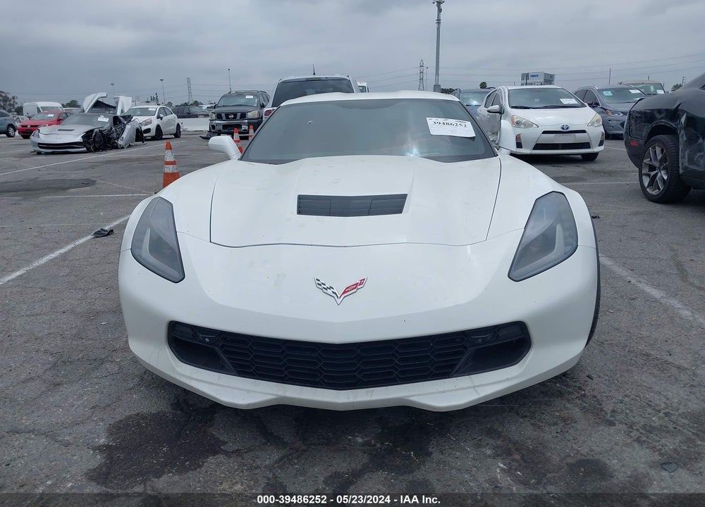 2019 CHEVROLET CORVETTE GRAND SPORT VIN: 1G1Y12D71K5107236