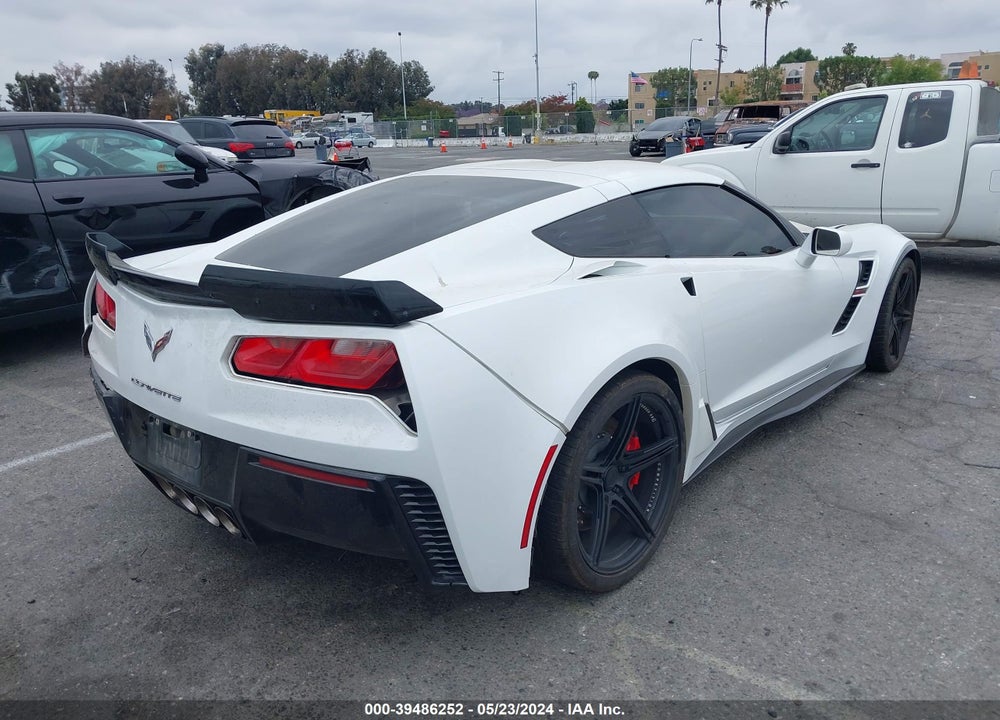 2019 CHEVROLET CORVETTE GRAND SPORT VIN: 1G1Y12D71K5107236
