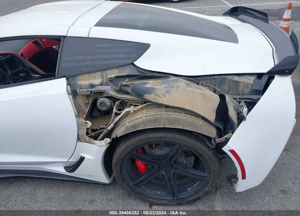 2019 CHEVROLET CORVETTE GRAND SPORT VIN: 1G1Y12D71K5107236