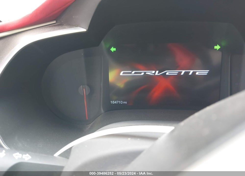 2019 CHEVROLET CORVETTE GRAND SPORT VIN: 1G1Y12D71K5107236