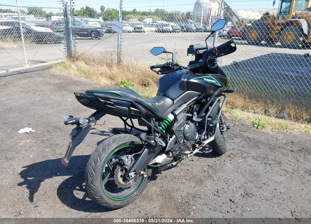 2017 KAWASAKI KLE650 VIN: JKALEEF11HDA17418