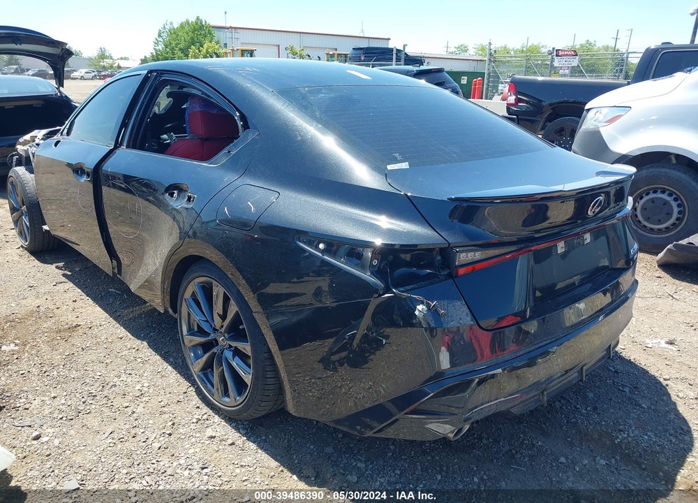 2022 LEXUS IS 350 F-SPORT VIN: JTHGZ1E22N5024247
