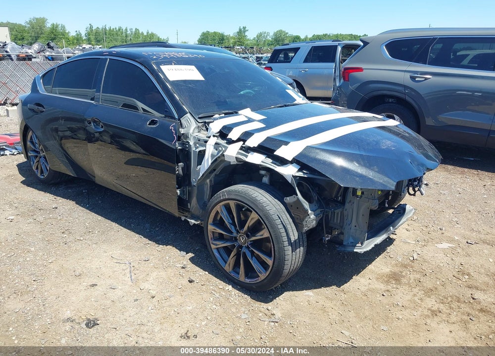 2022 LEXUS IS 350 F-SPORT VIN: JTHGZ1E22N5024247