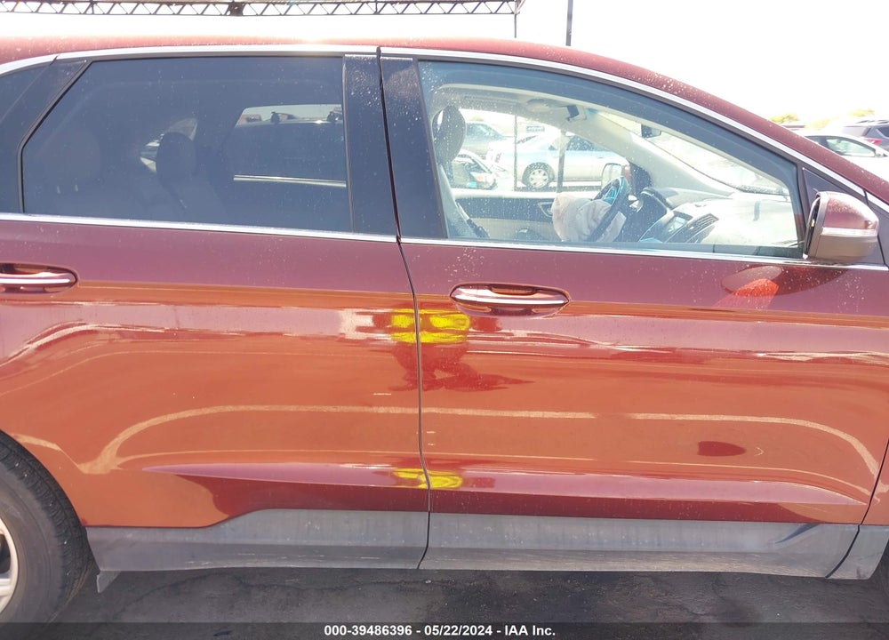 2016 FORD EDGE TITANIUM VIN: 2FMPK4K9XGBB18850