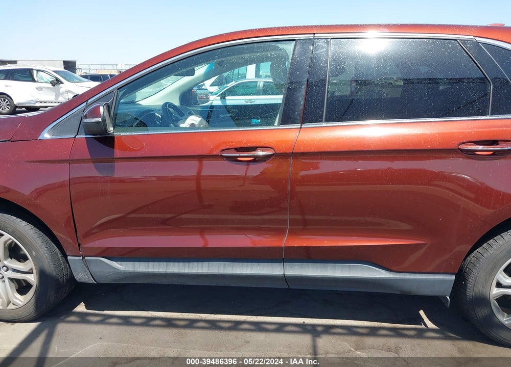 2016 FORD EDGE TITANIUM VIN: 2FMPK4K9XGBB18850