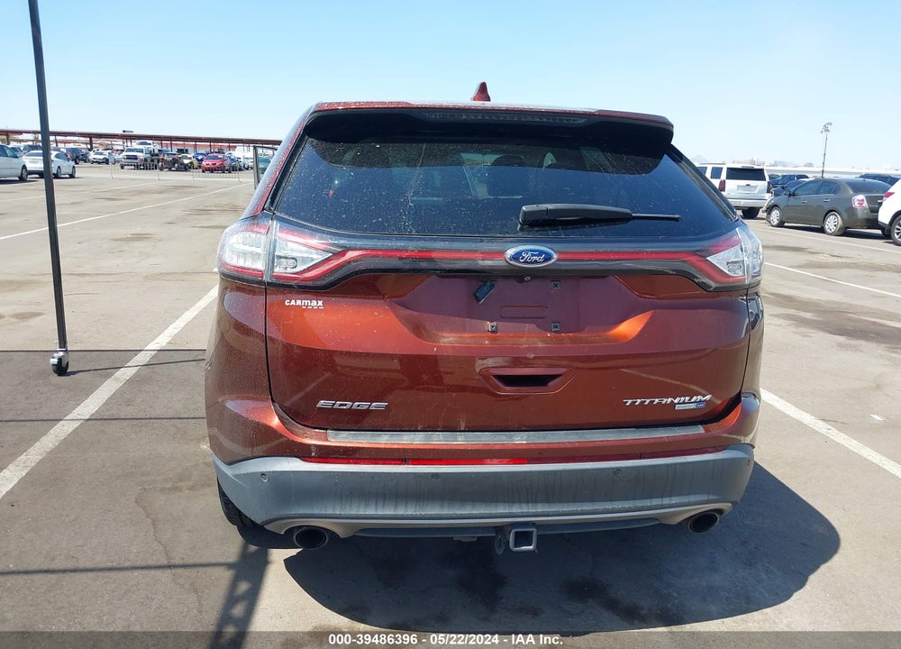 2016 FORD EDGE TITANIUM VIN: 2FMPK4K9XGBB18850